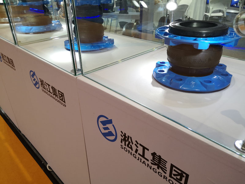 全智能热水循环泵使用DN300单球体橡胶减震器接头
